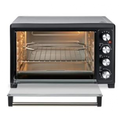 Мини-печь Hyundai MIO-HY076 серебристый/черный