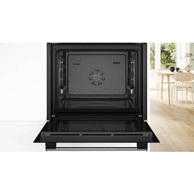 Духовой шкаф Bosch HBG536ES3 серебристый image description