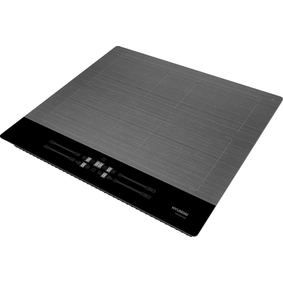 Варочная панель Hyundai HHI 6786 GR серебристый image description