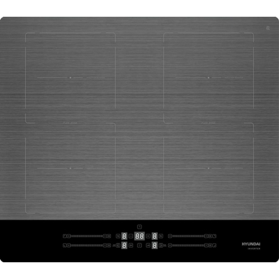 Варочная панель Hyundai HHI 6786 GR серебристый