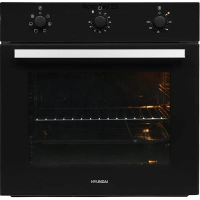 Духовой шкаф Hyundai HEO 6631 BG черное стекло