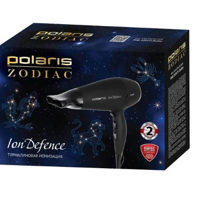 Фен Polaris PHD 2055Ti Zodiac черный