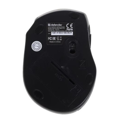 Мышь Defender Ultra MM-315 черный (52315) image description