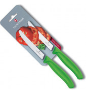  Набор ножей кухон. Victorinox Swiss Classic зелёный (6.7836.L114B)