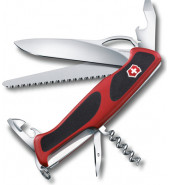  Нож перочинный Victorinox RangerGrip 79 (0.9563.MC)  красный/черный