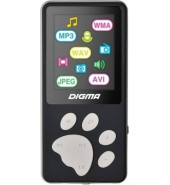  Hi-Fi  Digma S4 8Gb черный/серый/1.8"/FM/microSDHC